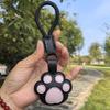2025 Cute Kitten Paw Keychain: Leather Pendant Backpack Charm & Gift