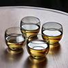 6pcs/Lot 100ml Small Kung Fu Tea Cup Heat Resistant Puer Glass Teacup Tasting Sake Wine Cup Tea Set Accessories Teaware