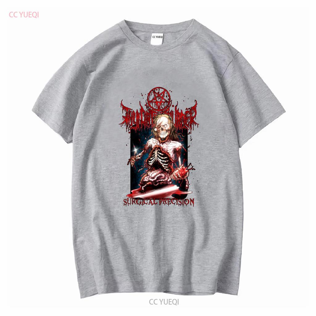 New Thy Art Is Murder Surgical Precision For Fans S 5XL T Shirt CR65 vintage Washed Soft Slightly graphic Versatile Casual
