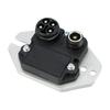 INFINAUTO Ignition Control Module for Mercedes Benz 190E 1987-1988 Internal Ignition Module Control Unit No.0025459032 ABS Black 1pcs