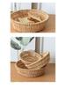 Handwoven Rattan Storage & Snack Basket Collection
