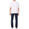Calvin Klein Crew Neck Letter Short Sleeve T-Shirt Men Tops White 4RB862G-YAA