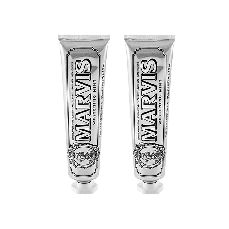 MARVIS Silver Whitening Mint Toothpaste Twin Pack