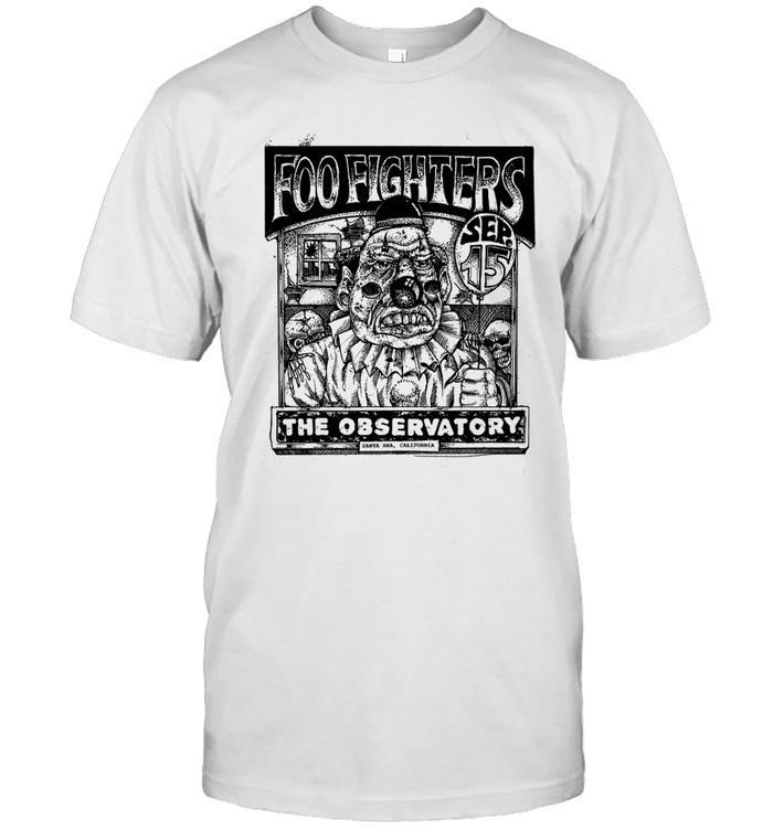 

Foo Fighters T Shirt The Observatory Sep 15 2025 Concert Tour Tee XL