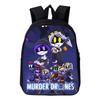Murder Drones Uzi and N Backpacks Toddler Kindergarten Bags Boys Girls School Bags Funny Cartoon Kids Waterproof Bookbag Mochlia