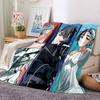 1pc Fantasy Anime Characters Flannel Blanket for Super Soft Cute Comfort Blanket for Travel Bedding Couch Sofa Blanket Y7309