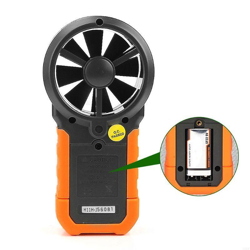 

HYELEC MS6252A Digital Air Speed Anemometer / Air Volume / Air Test Meter CN