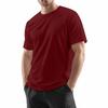 Men's Round Neck Raglan Short Sleeve Top T-shirt