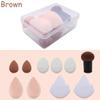 10pcs/set Cosmetic Beauty Puff Set Makeup Foundation Puffs Wet and Dry Face Concealer BB Cream Cosmetic Applicator Beauty Tools