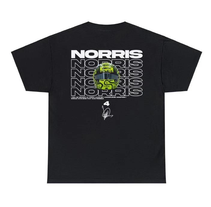 Lando Norris F1 Fan T-Shirt Gift | Formula One Fan Unisex Tee All Size S-3XL M