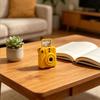 Mini Camera Shaped Photo Holder Charm 3D Printed Mini Picture Frame Keychain for Backpacks Purses Bags Wallets