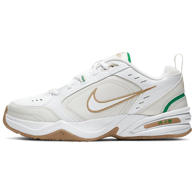 Nike Air Monarch IV White Lucky Green Gold Men s 415445-103 EU 44