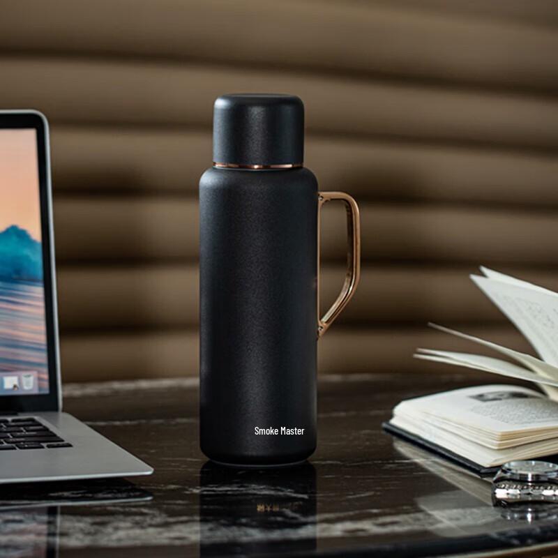 MENDASHI Black Gold Business Stewing Thermal Mug MD700