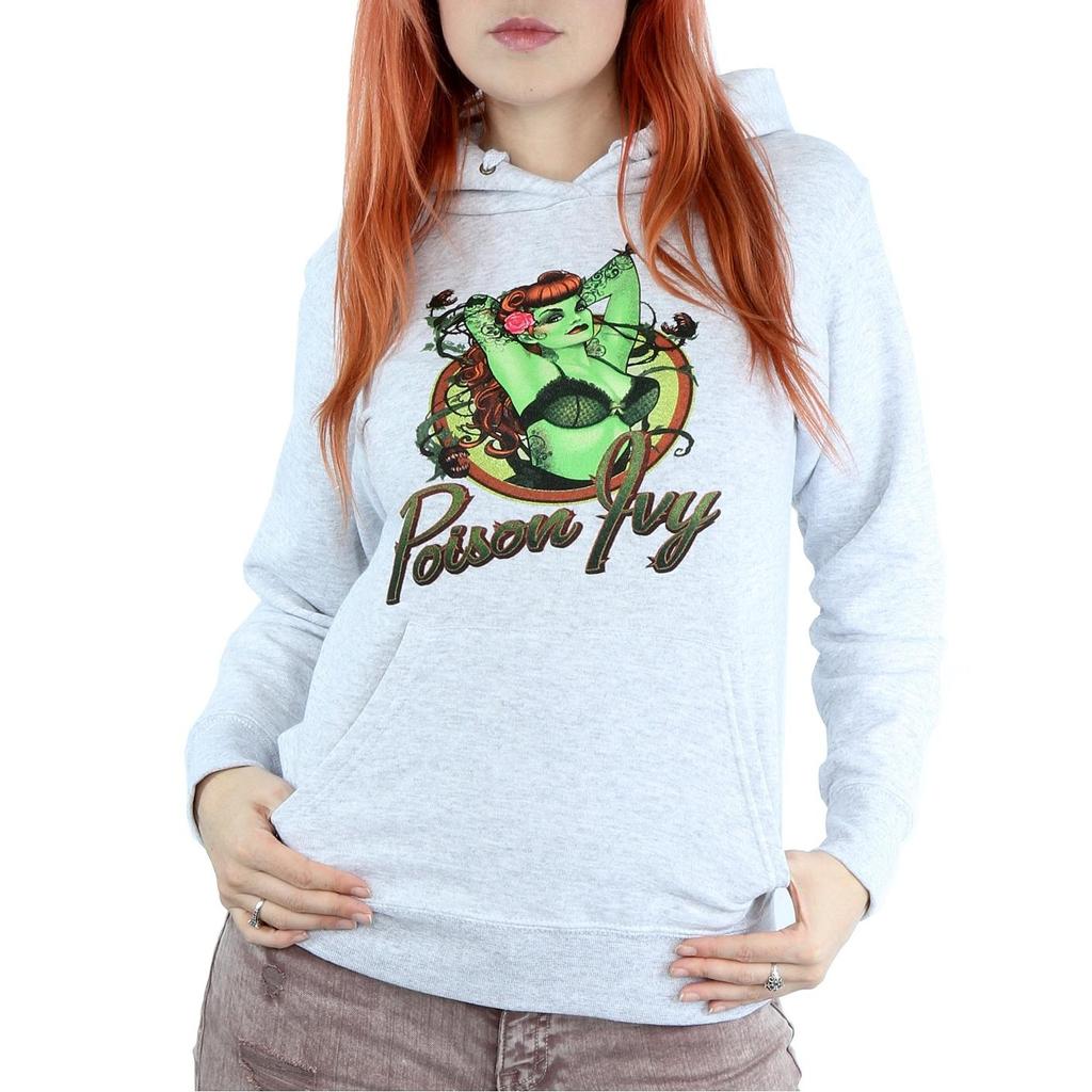DC Bombshells Damen/Damen Poison Ivy Badge Heather Hoodie