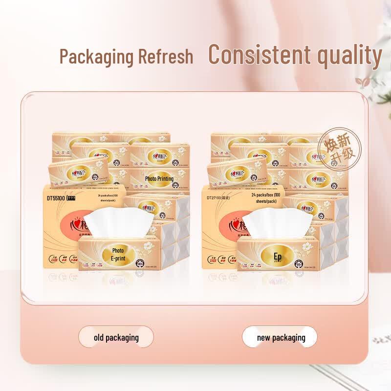 Mind Act Upon Mind Classic Gold 3-Ply Tissues, 20 Packs