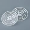 10 Pack Clear 4-Inch Acrylic Turntables for Spices Cakes Rotating Display Base Multi-purpose Rotating Tray for Bathrooms Kitchen