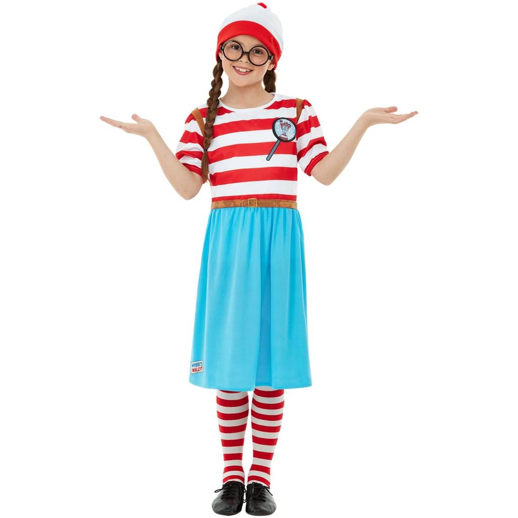 Unde e Wally? Set de costume Wenda Deluxe pentru fete