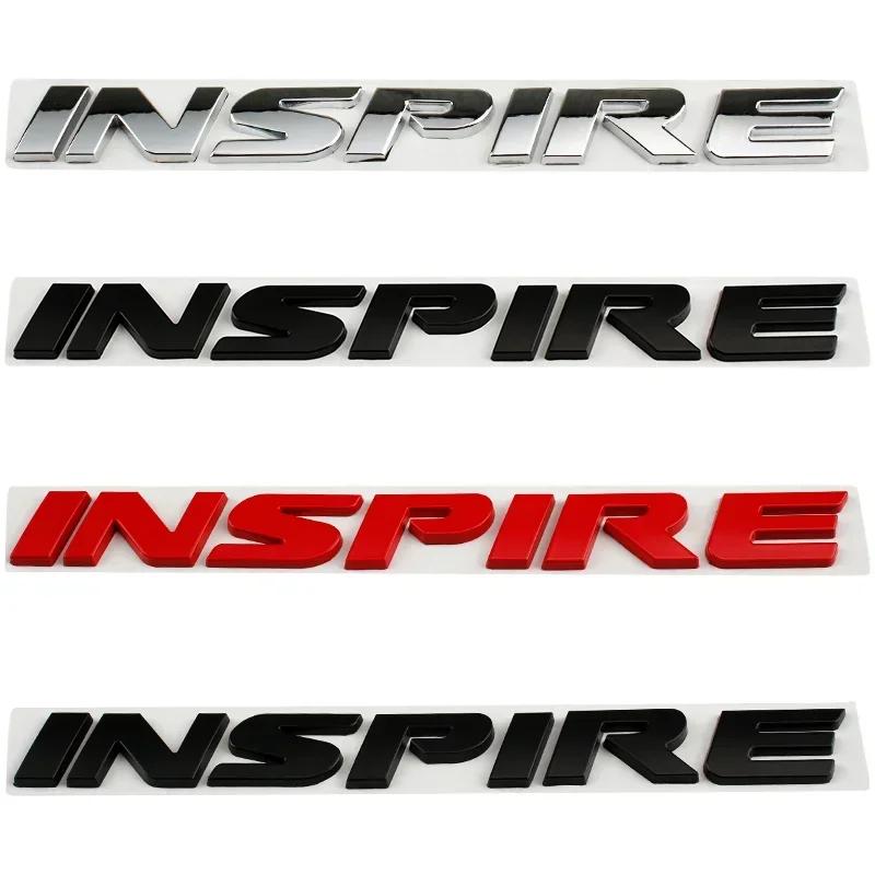 19.4cm Metal Car Sticker Side Fender Badge Styling for Honda INSPIRE Logo 2025 2017 2020 Rear Tailgate Emblem Decals Accessories air256