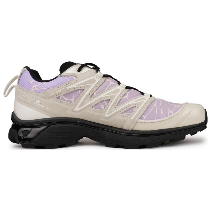 SALOMON Bone Soda X  XT-6 Expanse Ltr Shock Absorbing Durable Low Top Outdoor Functional Shoes Unisex Shoes Green Purple 474223