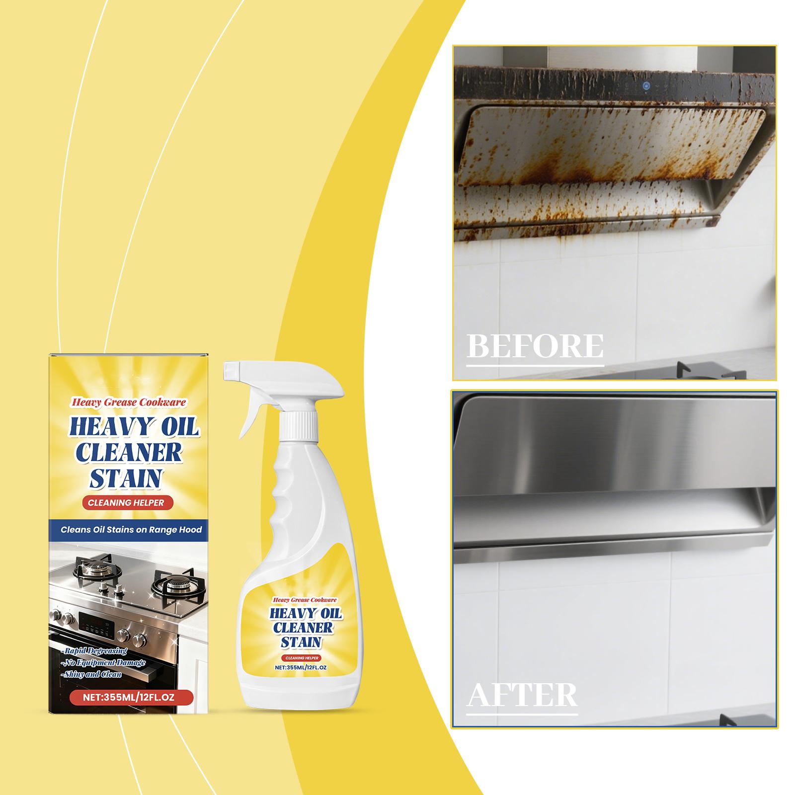 

Heavy Duty Oil Stain Cleaner, Portable And Easy To Clean, Suitable For Removing Heavy Oil Stains And Marks In The Kitchen, Oven And Frying Pans.35ml One Size жёлтый