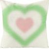 Modern Ins Style Pink Girl's Heart Pillow Case Nordic Linen Cushion Sofa Bedside Pillow