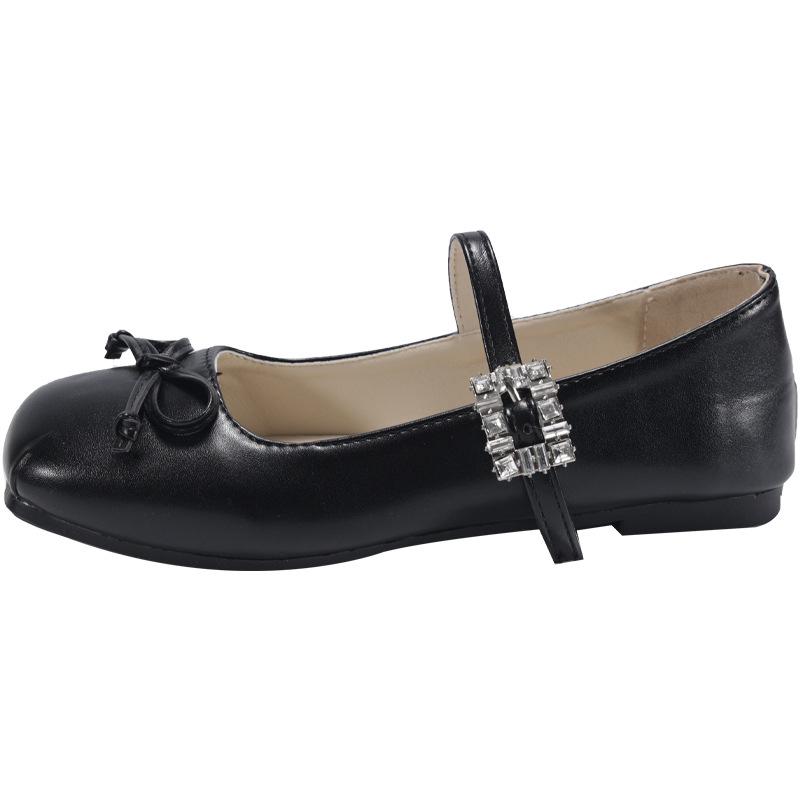 

Ретро Сяосянфэн туфли-лодочки на плоской подошве с мелким вырезом женские 2025 новая летняя французский бантик мягкая подошва Мэри Джейн туфли-лодочки 40 чёрный