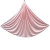 Aerial Yoga Hammock With Extension Straps Carabiner - Silk Fabric No-Knot Design Home Gym Inversion Therapy Studio Use