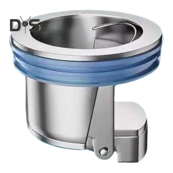Shower Floor Drain Insert Anti-Backflow Valve Deodorizing Cartridge Fast Drainage Anti-Slip Design Toilet Floor Drain