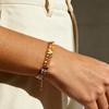 Beaded Bracelet for Women, Double Layer Colorful Seed Bead Bracelet with Heart Charm, Handmade Boho Stackable Bracelet, Adjustable Friendship Jewelry