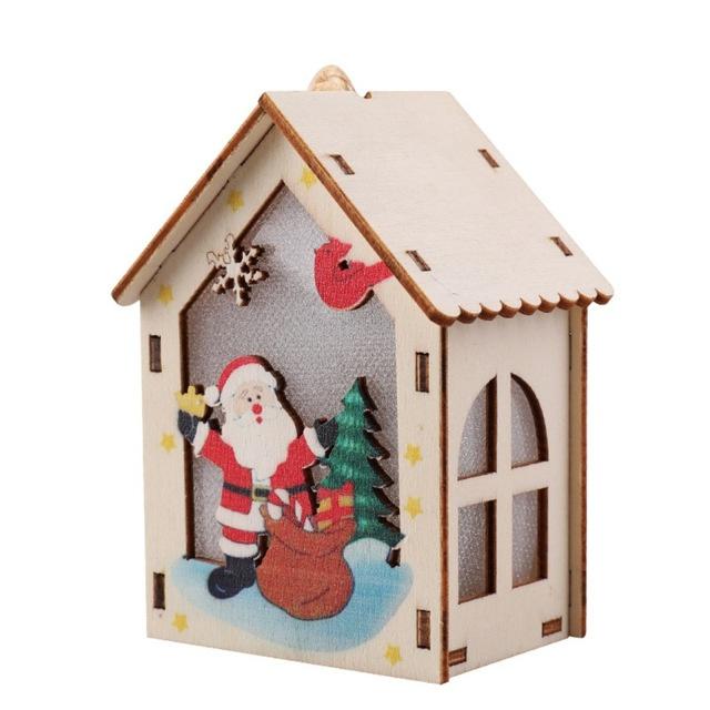 1pcs Festival Led Light Christmas Decorations Night Light Led Christmas Wind Lantern Ornaments Pendant Decoration