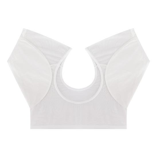 Damen Achselschweißpads Waschbare Weste Wiederverwendbare Achselschweißfeste Pads Atmungsaktive Abdeckung Tanktop