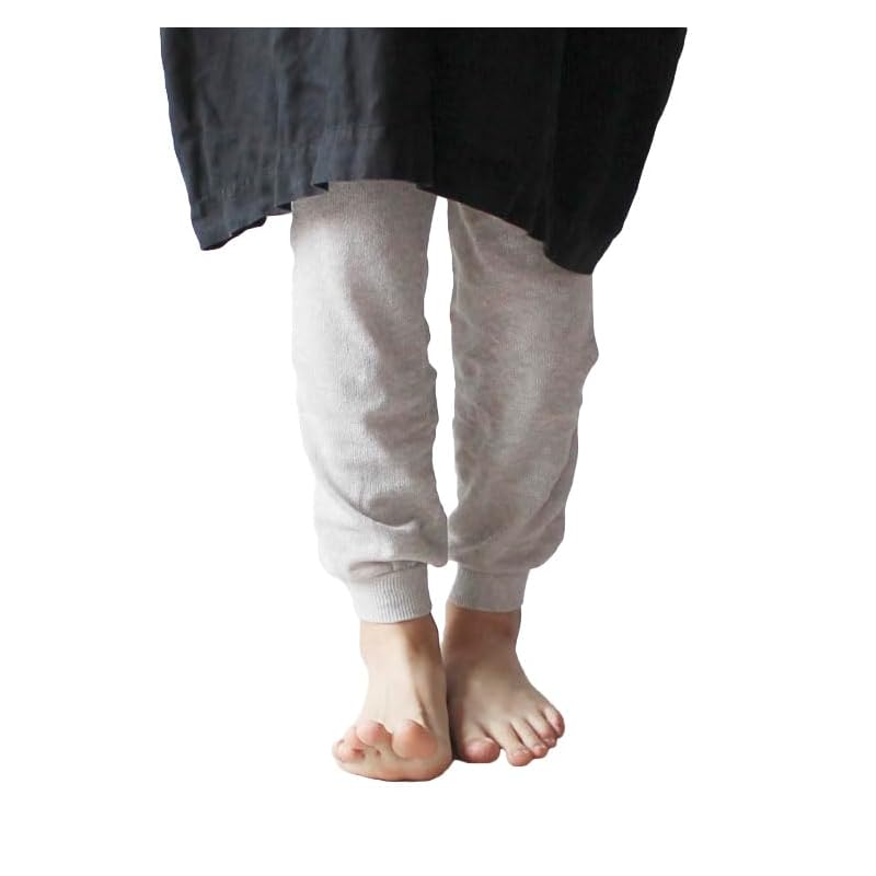 

[M&M SOCKS Co.,LTD] leggings ladies cotton cotton made in Japan M-L 12-minute length Do not tighten Relaxing 100% cotton 100% cotton natural material