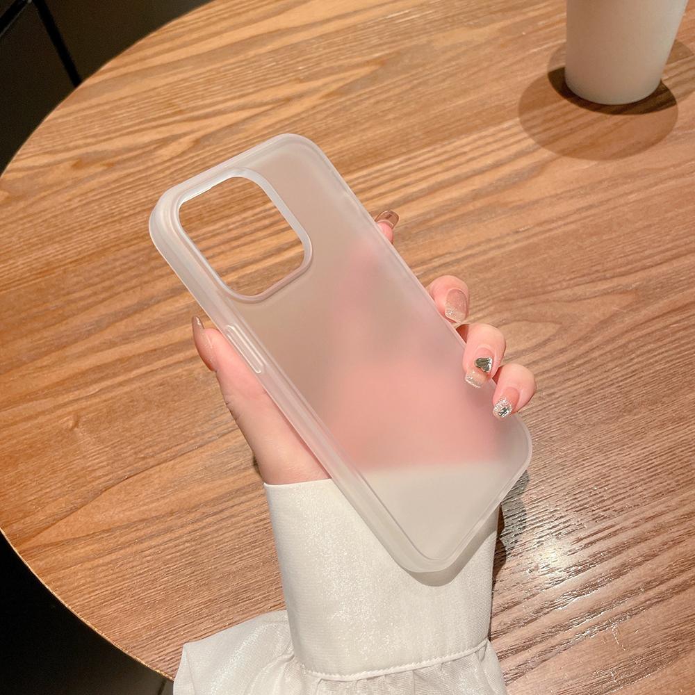 Matte Anti Fingerprint Phone Case Iphone16pro For iPhone 16 15 Pro Max 14 13 12 11 XS X XR 7 8 Plus