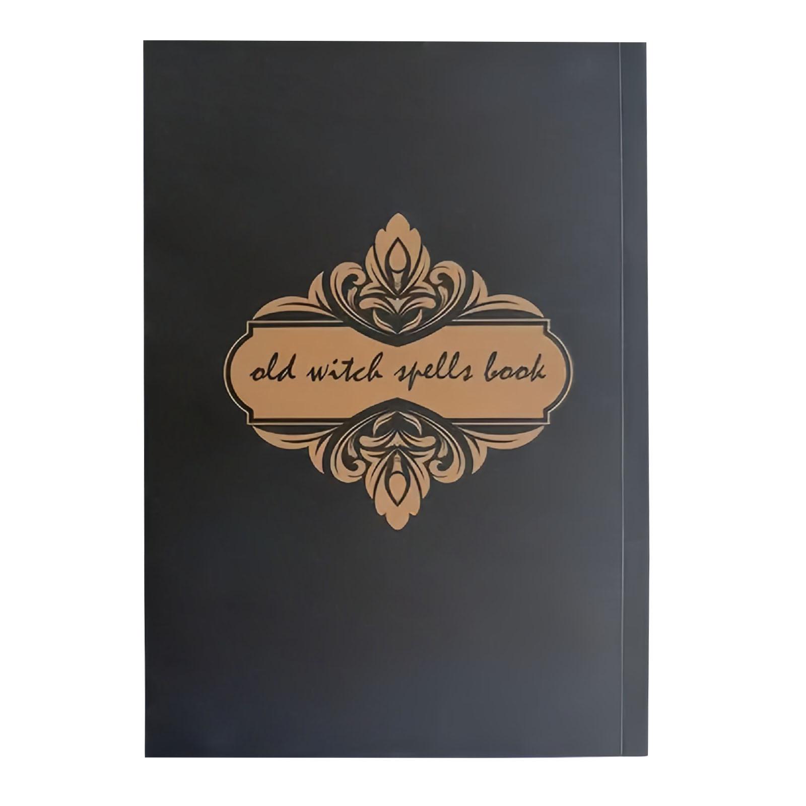 Винтажный блокнот Многоцелевой Ретро Книга заклинаний ведьмы Настоящие заклинания Блокнот Ритуалы Мистические принадлежности для ведьмы China Mainland
