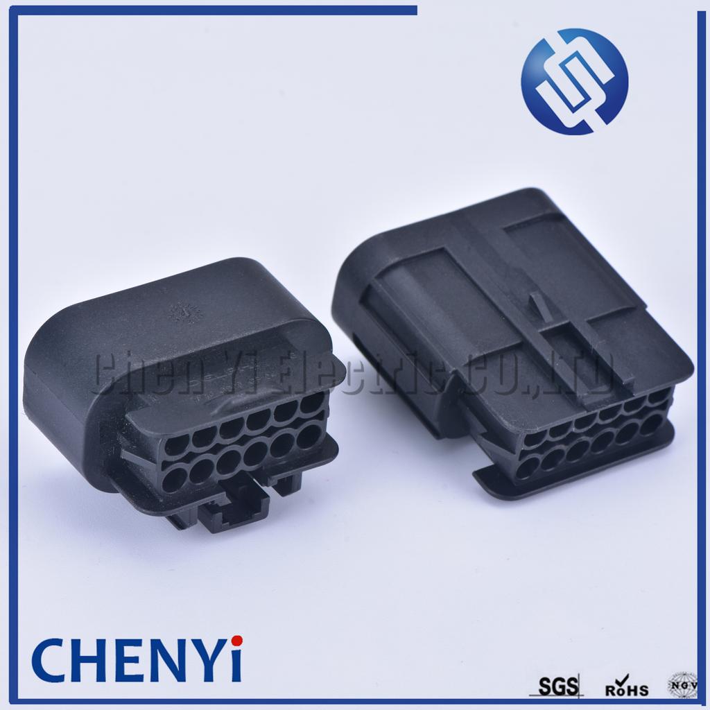 12 Pin 1.5 Gt Series Sealed Waterproof Auto Wire Socket Automotive Connector 15326849 15326854 13530777 for Buick MG 5