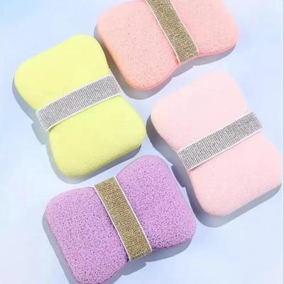 Éponge de Bain Épaissie Économiseur de Savon Sac en Maille Moussante Éponge Exfoliante Gant de Toilette Brosse de Bain pour Douche Accessoires de Salle de Bain