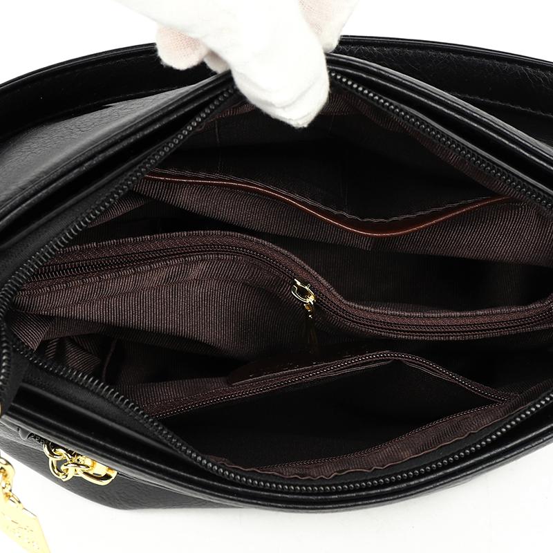 Borsa a Spalla Vintage da Donna in PU Grande Capacità Borsa a Tracolla Piccola Quadrata