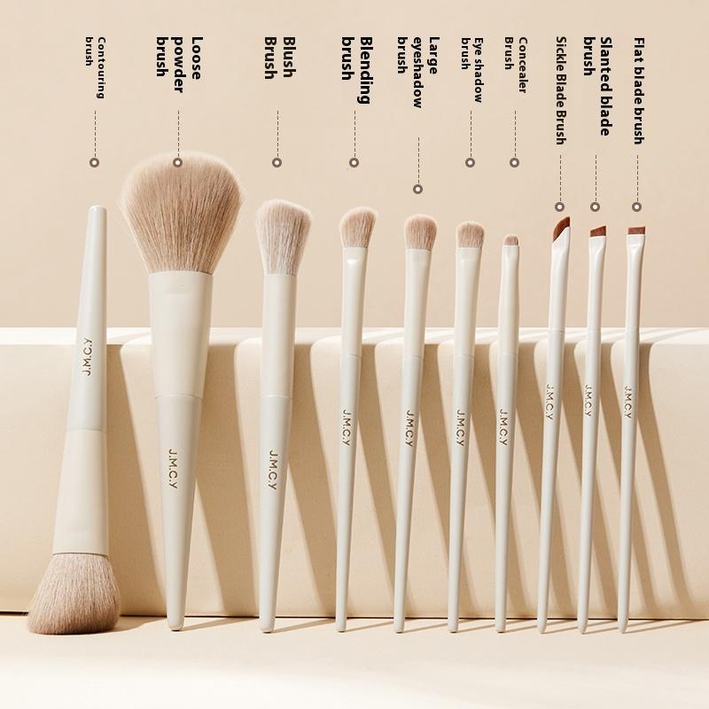 Makeup Brush Set Eye Shadow Brush Knife Edge Brush Powder Powder Blusher Facial Makeup Smudge Nose Shadow Brush