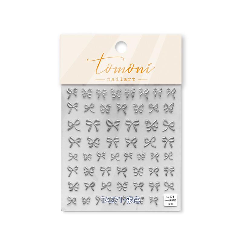 Рельефные наклейки-бантики для ногтей. Изготовление своими руками креативных декоративных — фото 10