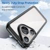 For Huawei Pura 70 Pro Phone Case TPU Frame Clear Acrylic Bump Proof Phone Cover