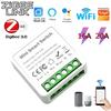 Wifi/zigbee 3.0 16A/20A Mini Smart Switch DIY Breaker Relay Smart Home Automation 2-way Control Work for Tuya Alexa Google Home