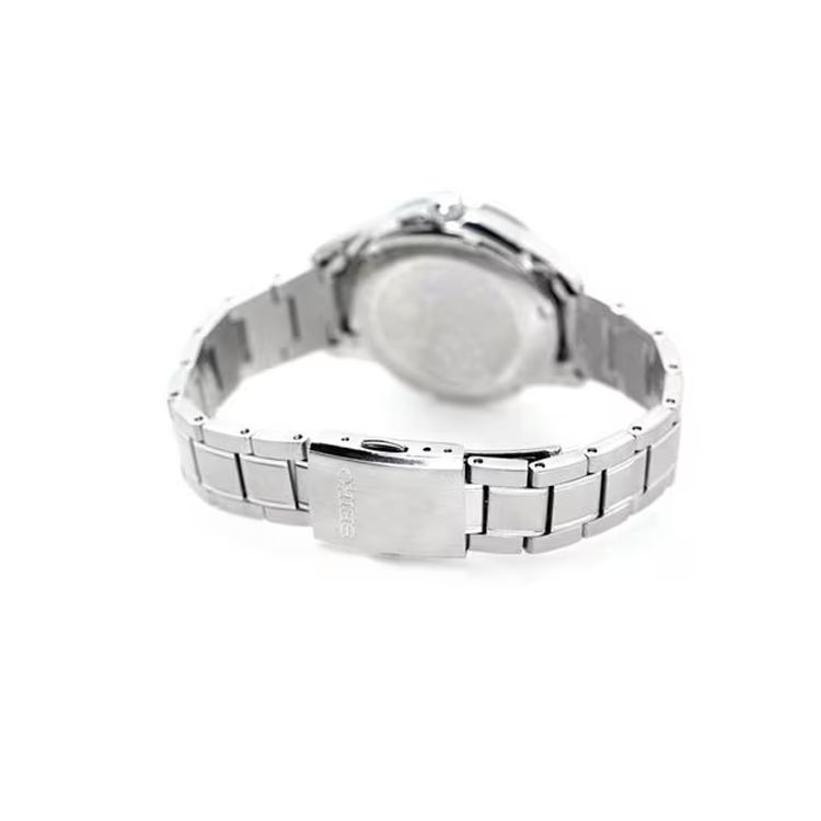 Seiko Selection Series 100 Meters Water Resistant Automatic Mechanical Movement Stainless Steel Strap Watch Women watches White SSDE009