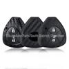 Carbon Fiber Silicone Key Cover for Toyota: Yaris, Corolla, Hilux, RAV4, Camry