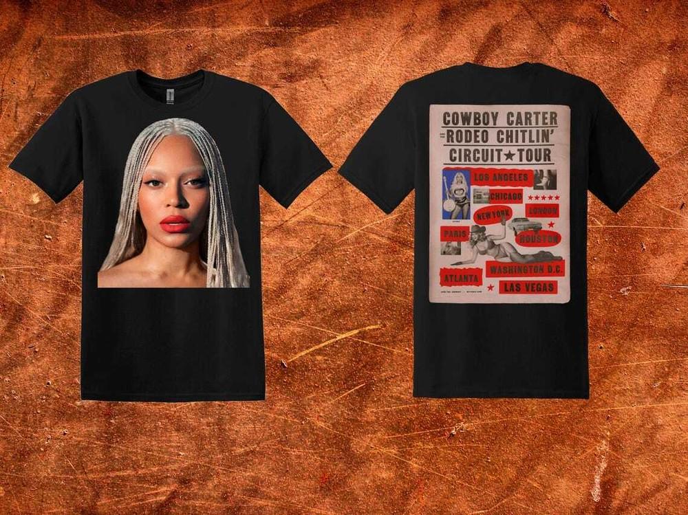 Beyoncé Cowboy Carter Tour Shirt Beyonce Tour Shirt Beyoncé Tour Merch Unisex T-Shirt S