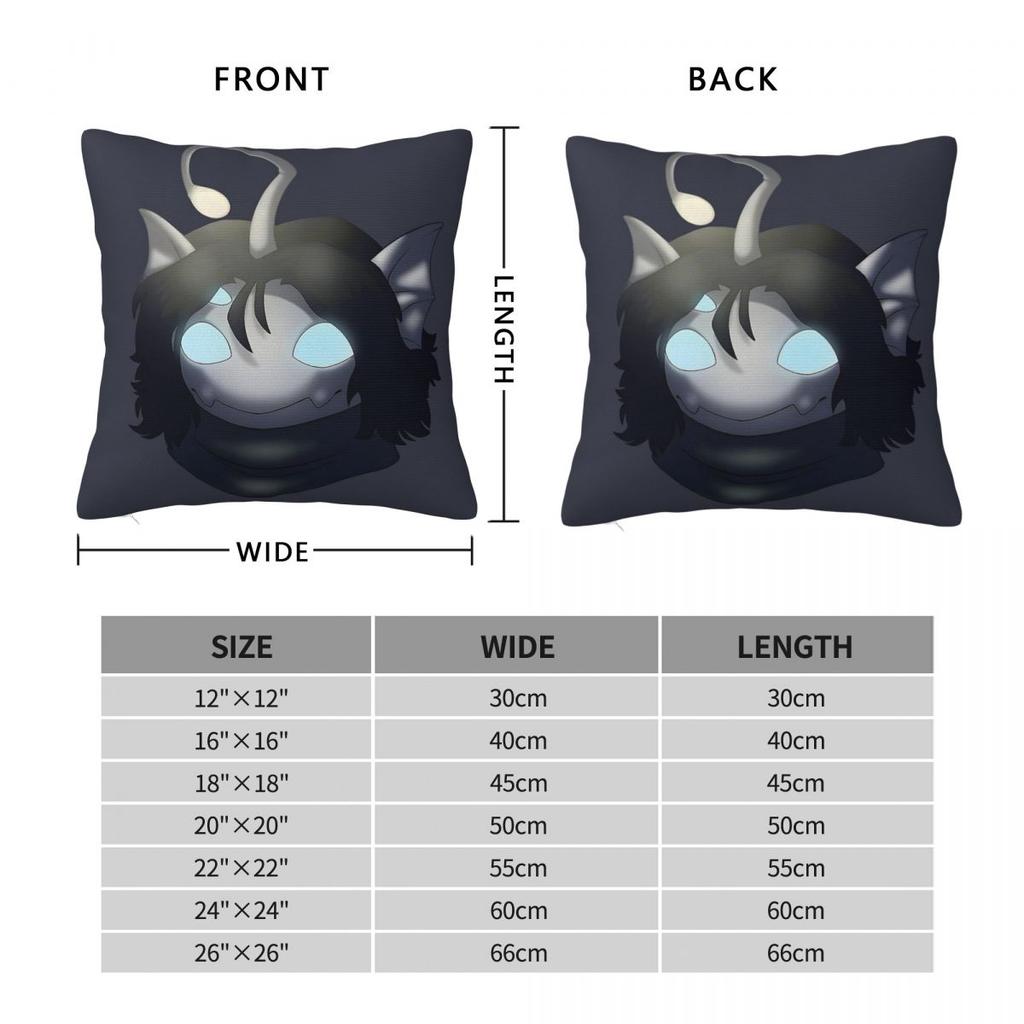 Sebastian Solace Tlaková Hra Povlak na Polštář Polyester Len Samet Tištěný Zip Dekorace Potah na Polštář do Auta