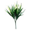 Artificial Five-Head Nine-Tail Grass Faux Plant Decorative Greenery for Home Office Tabletop Arrangement and Indoor Outdoor Display