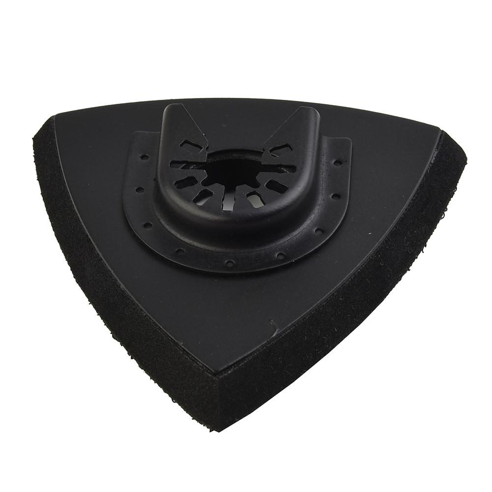Oscillating Tools Sanding Pad For Polishing And Grinding Black PU Pad Triangular