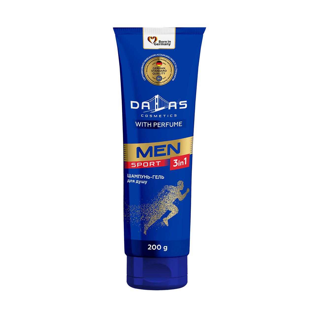 

Чоловічий шампунь-гель для душу 3в1 Спорт з духами - Born in Germany 1 pcs
