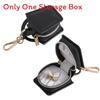 Elegant Leather Jewelry Box With Zipper For Rings And Earrings Storage Perfect For Travel And Gift Giving