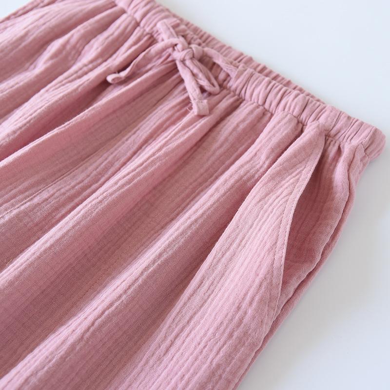 Women's Loose Cotton Joggers - Spring/Summer Casual Slimming Home & Sleep Pants